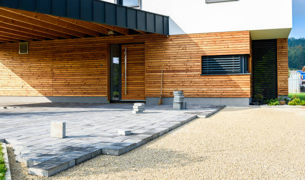 Permeable Paver Driveway in Lathrop, MO